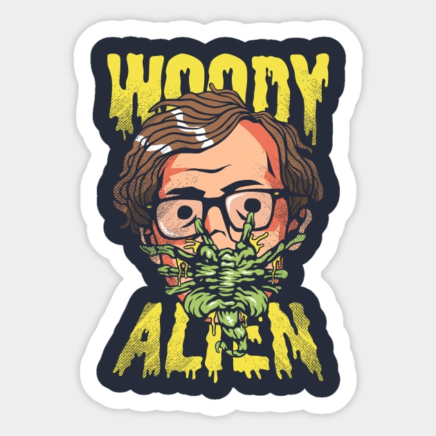 Woody Alien Sticker by Camelo